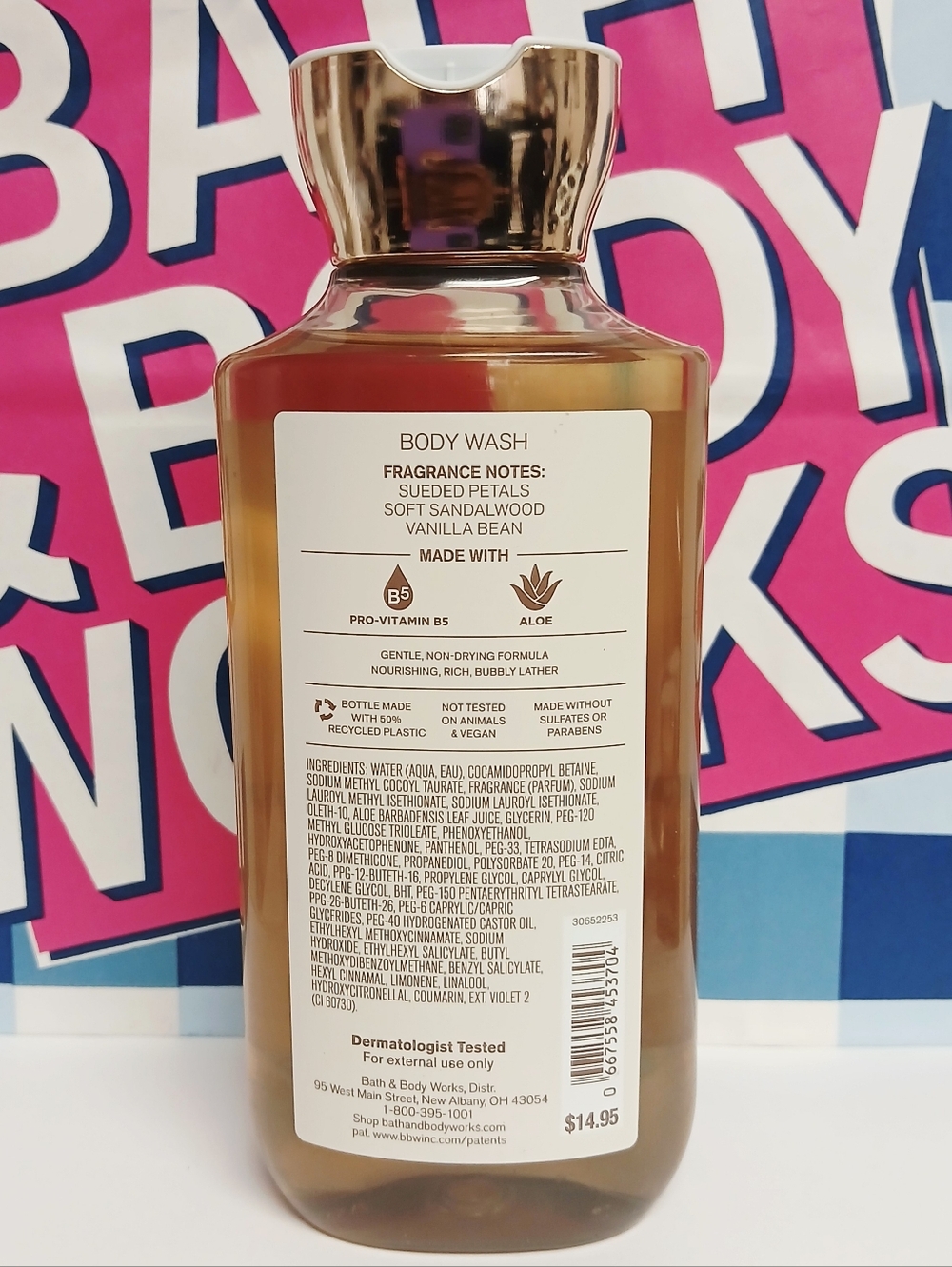 Bath and Body Works Fresh Vanilla Blossoms Body Wash - Picture 3 of 4